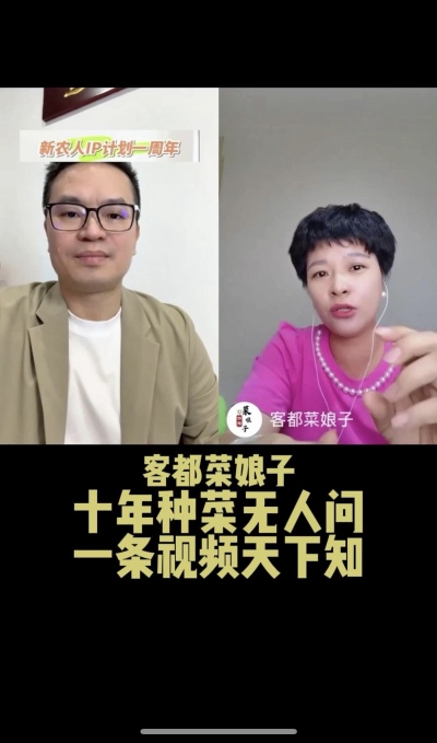 客都菜娘子：十年种菜无人问，一条视频天下知。