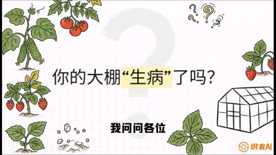 第2节（解毒篇）： 大棚里的&ldquo;红白绿&rdquo;警报&mdash;&mdash;读懂土壤盐渍化的求救信号，课程：《揭秘土壤的秘密：让土地帮你赚钱》#识农AI