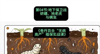 第04节：地下保卫战&mdash;&mdash;蛴螬、地老虎与螨虫 ，课程：《卷丹百合&ldquo;无病高产&rdquo;植保实战课》#识农AI
