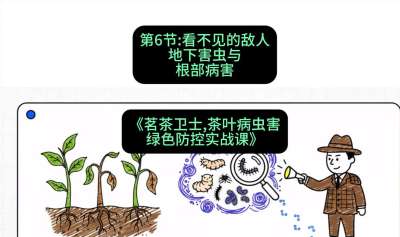 第06节：看不见的敌人&mdash;&mdash;地下害虫与根部病害，课程：《茗茶卫士&mdash;&mdash;茶叶病虫害绿色防控实战课》#识农AI